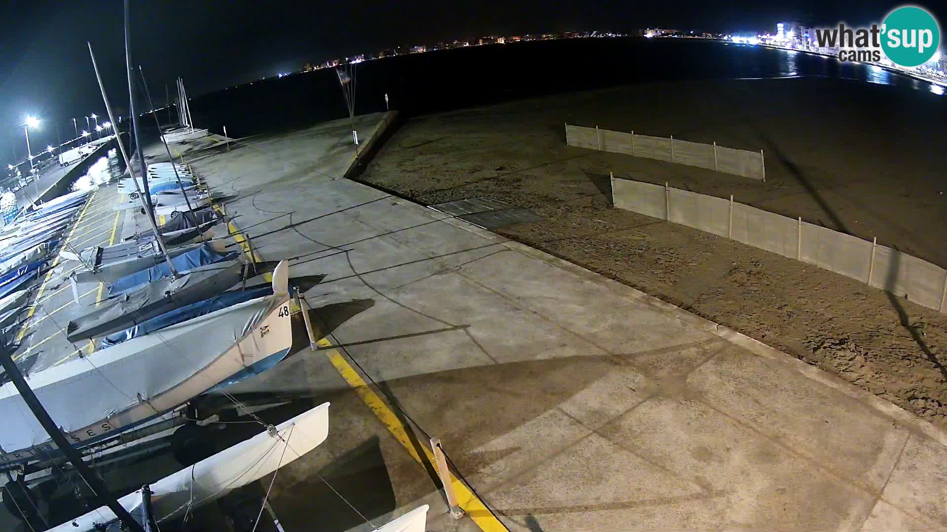 Webcam Hafen von Roses – Costa Brava – Strand La Perola