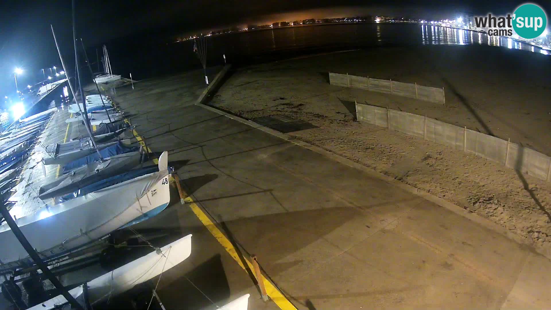 Roses webcam Port – Costa Brava – plage La Perola