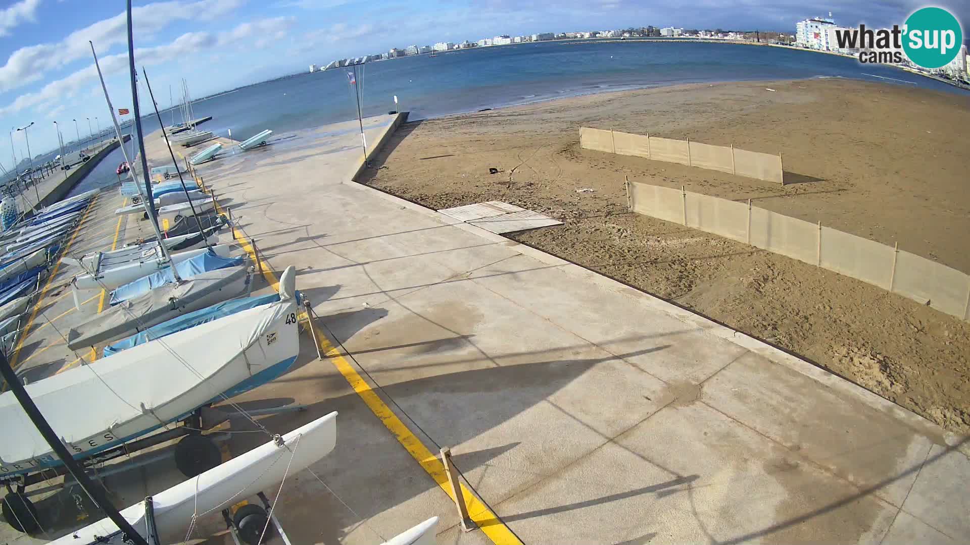 Webcam Hafen von Roses – Costa Brava – Strand La Perola