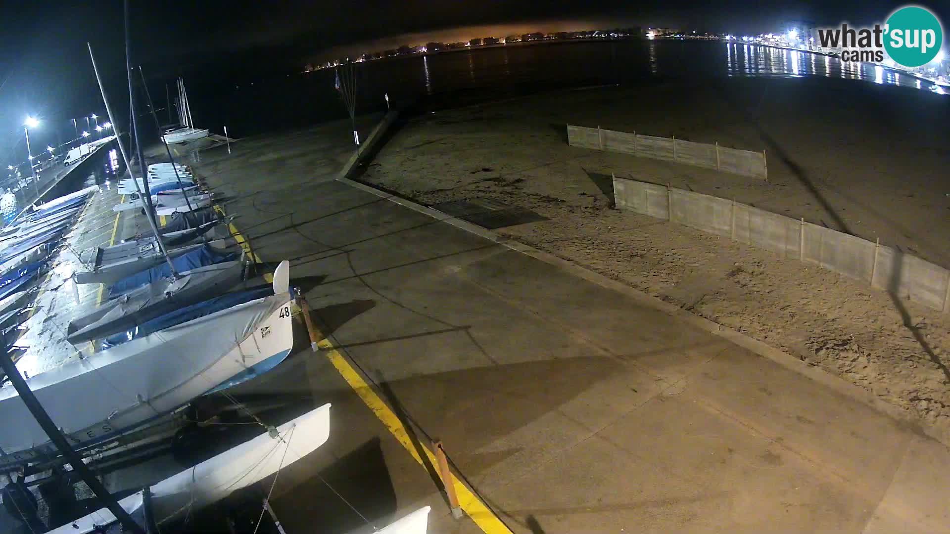 Webcam Hafen von Roses – Costa Brava – Strand La Perola