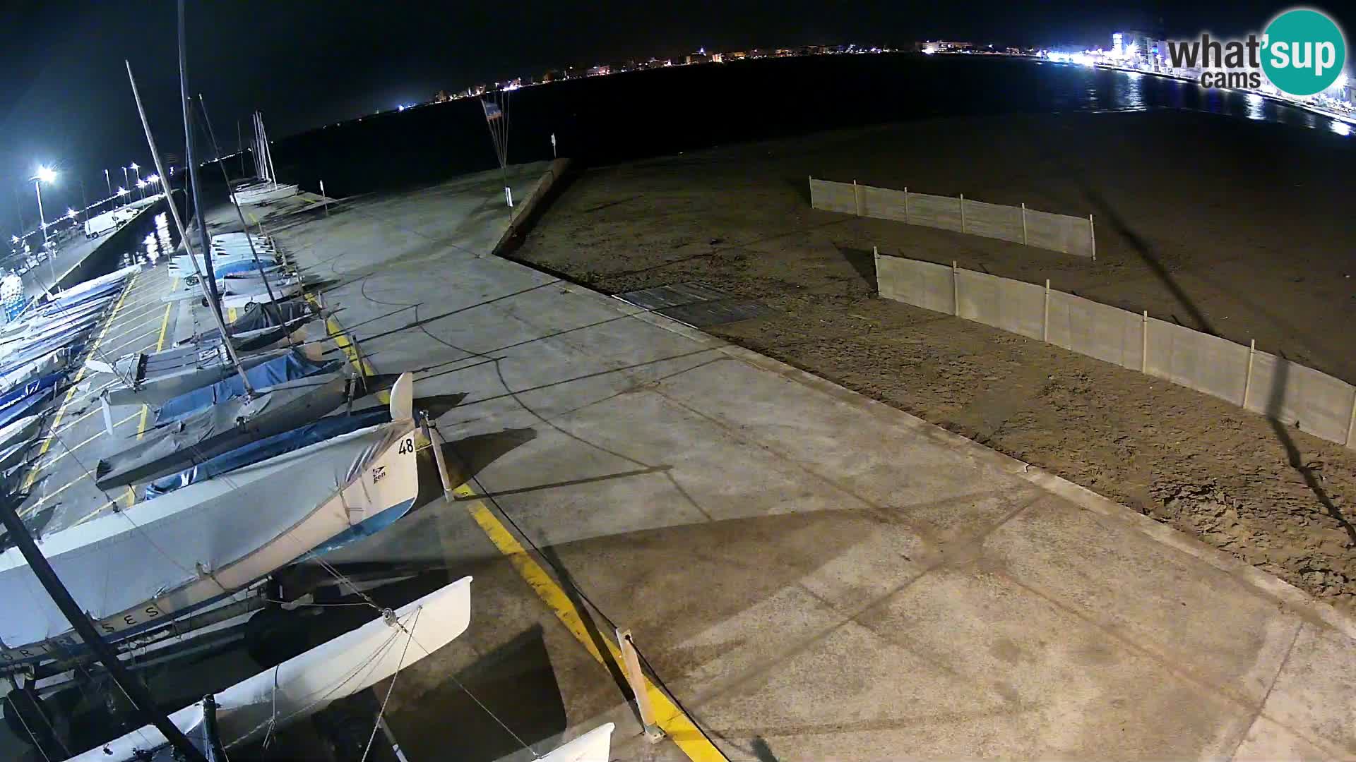 Webcam porto di Roses – Costa Brava – spiaggia La Perola