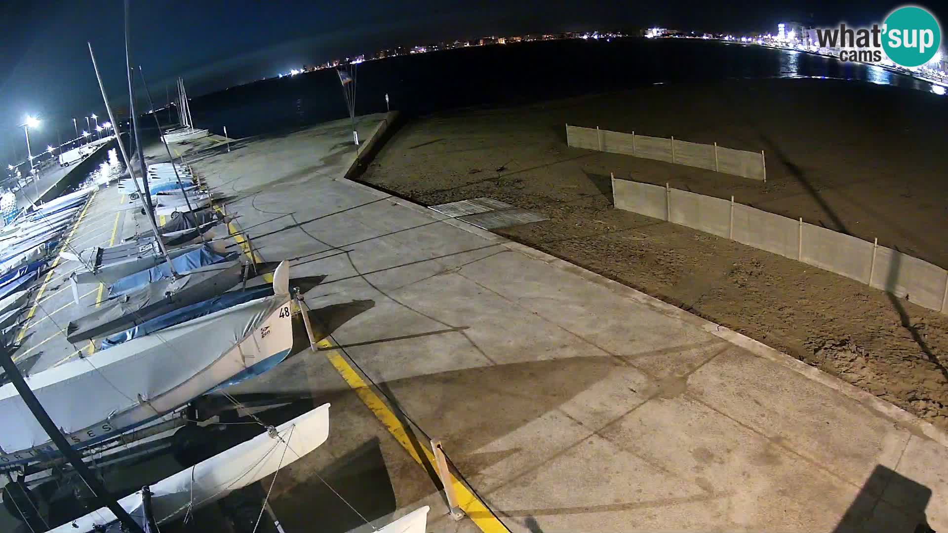 Webcam Hafen von Roses – Costa Brava – Strand La Perola