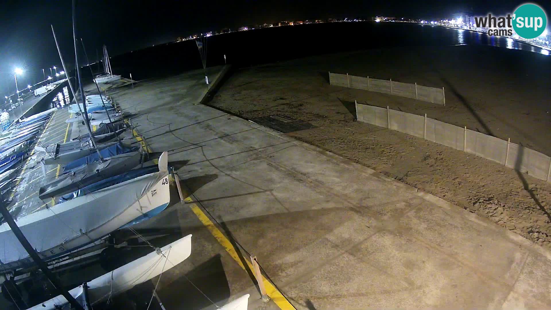 Webcam Hafen von Roses – Costa Brava – Strand La Perola