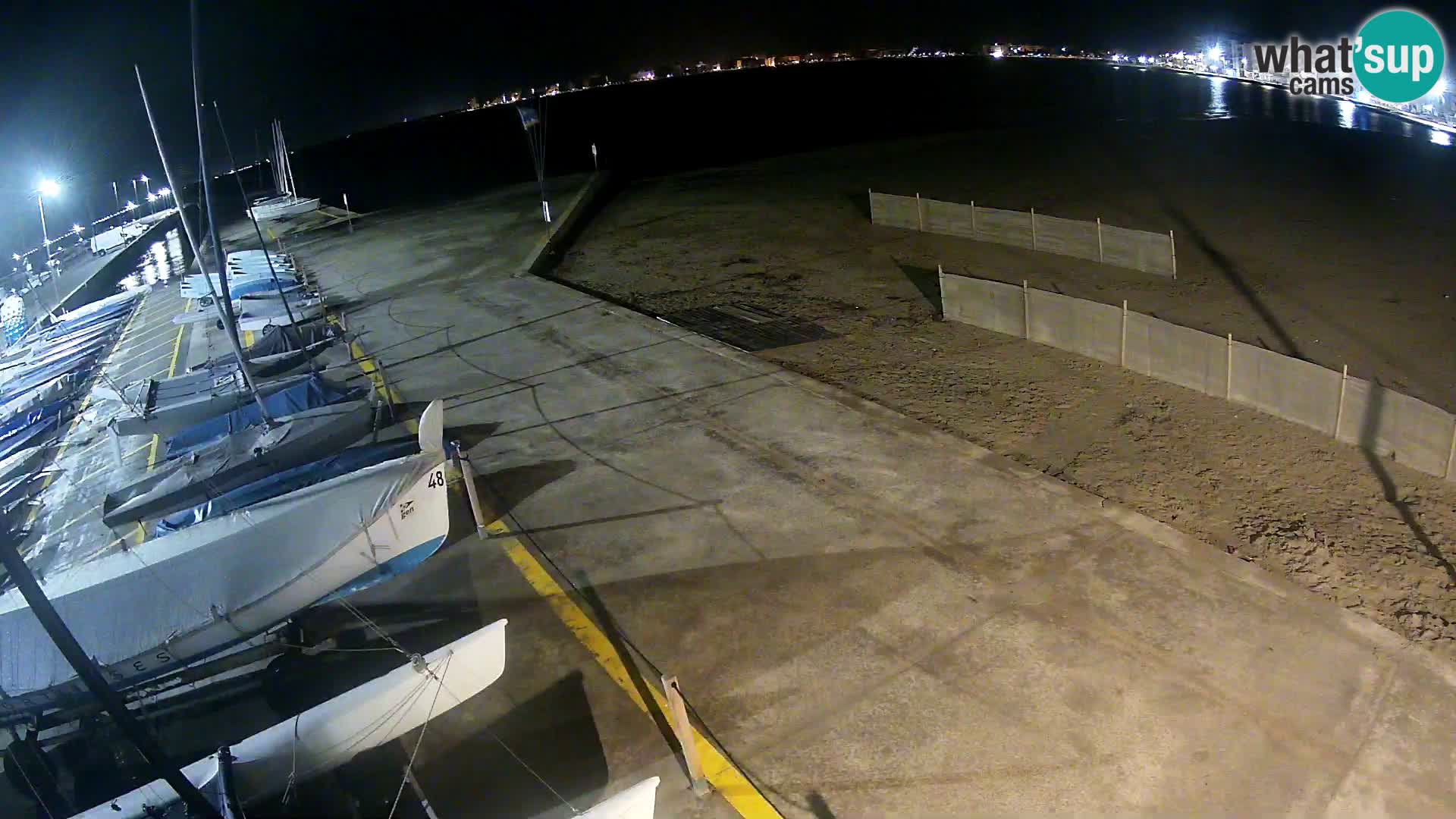 Webcam Hafen von Roses – Costa Brava – Strand La Perola