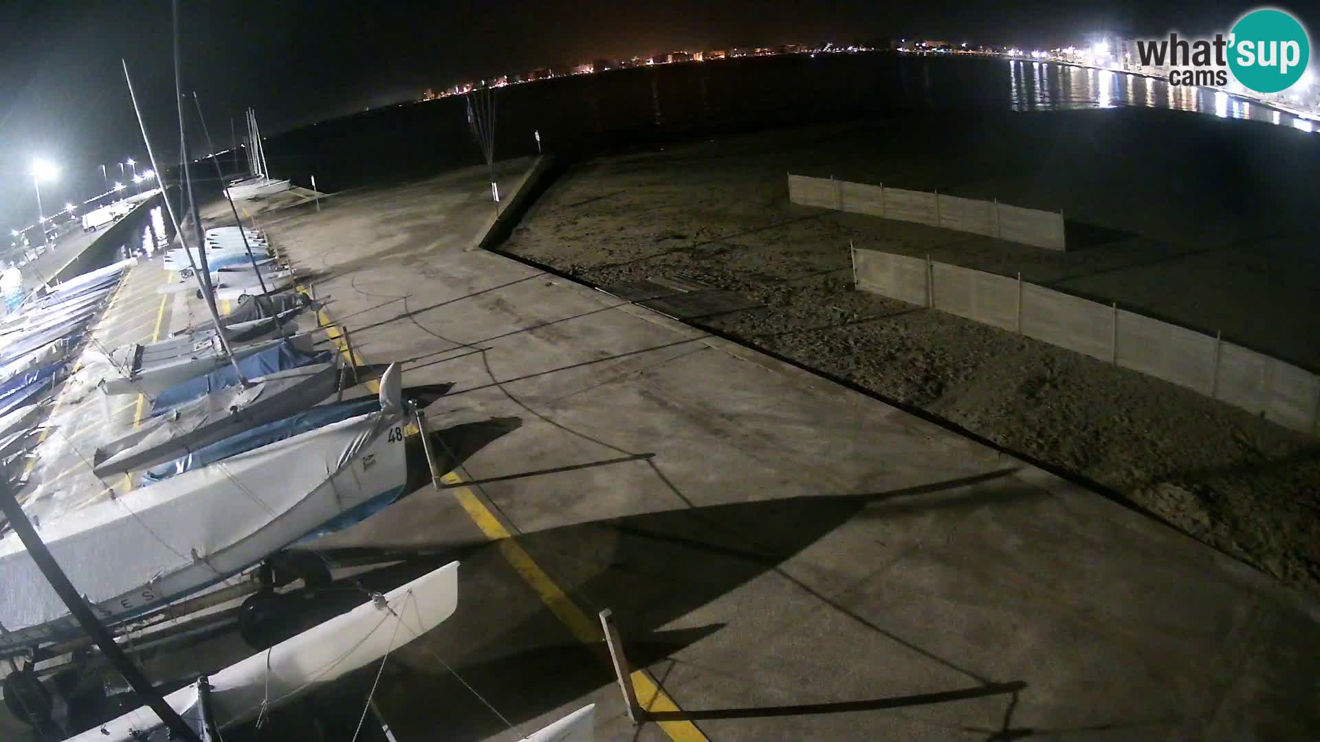 Roses webcam Port – Costa Brava – plage La Perola