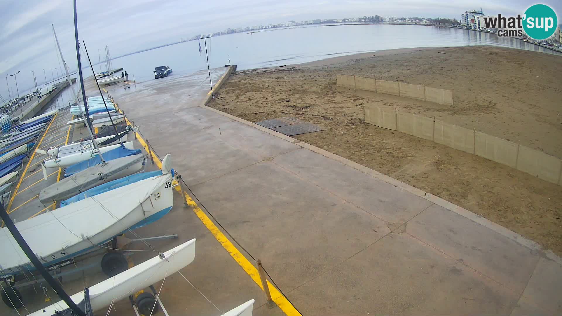 Roses webcam Port – Costa Brava – plage La Perola