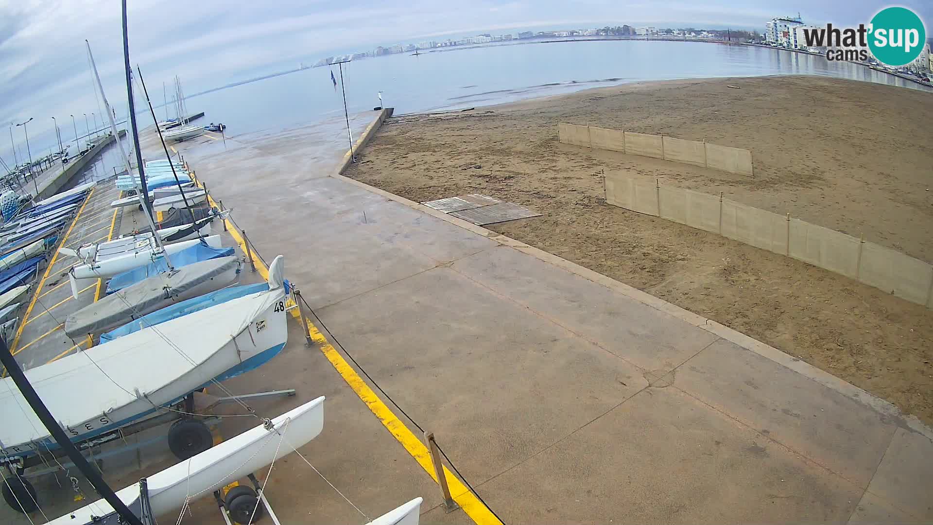 Roses webcam Port – Costa Brava – plage La Perola