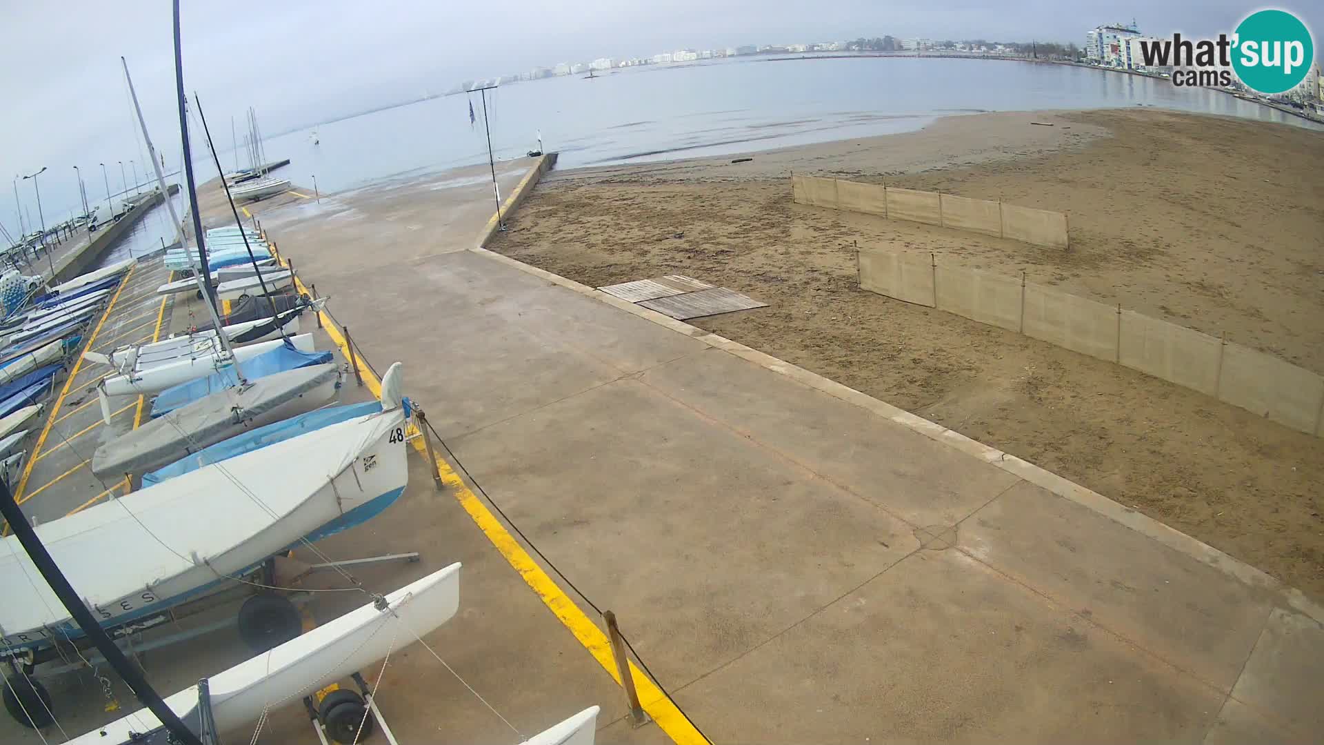 Web kamera Roses marina – Costa Brava – plaža La Perola