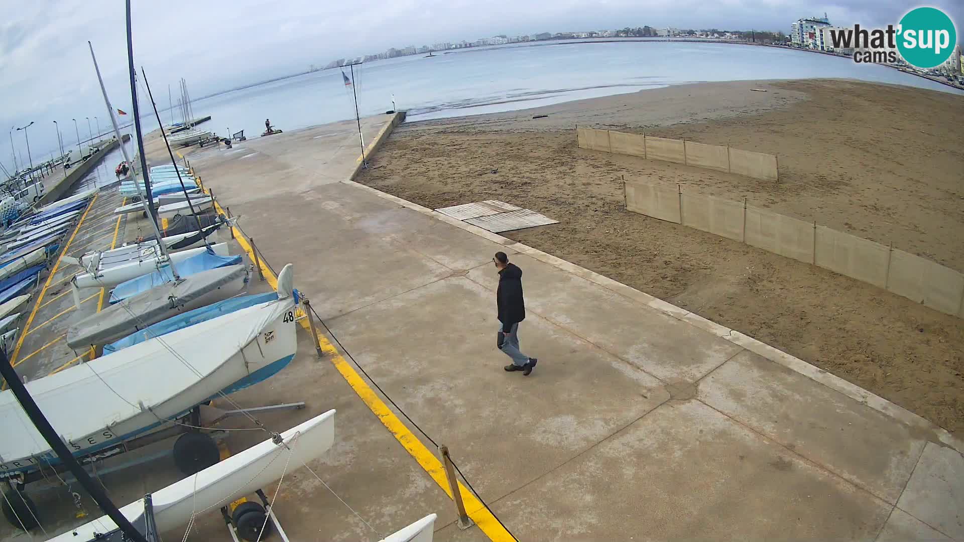 Web kamera Roses marina – Costa Brava – plaža La Perola