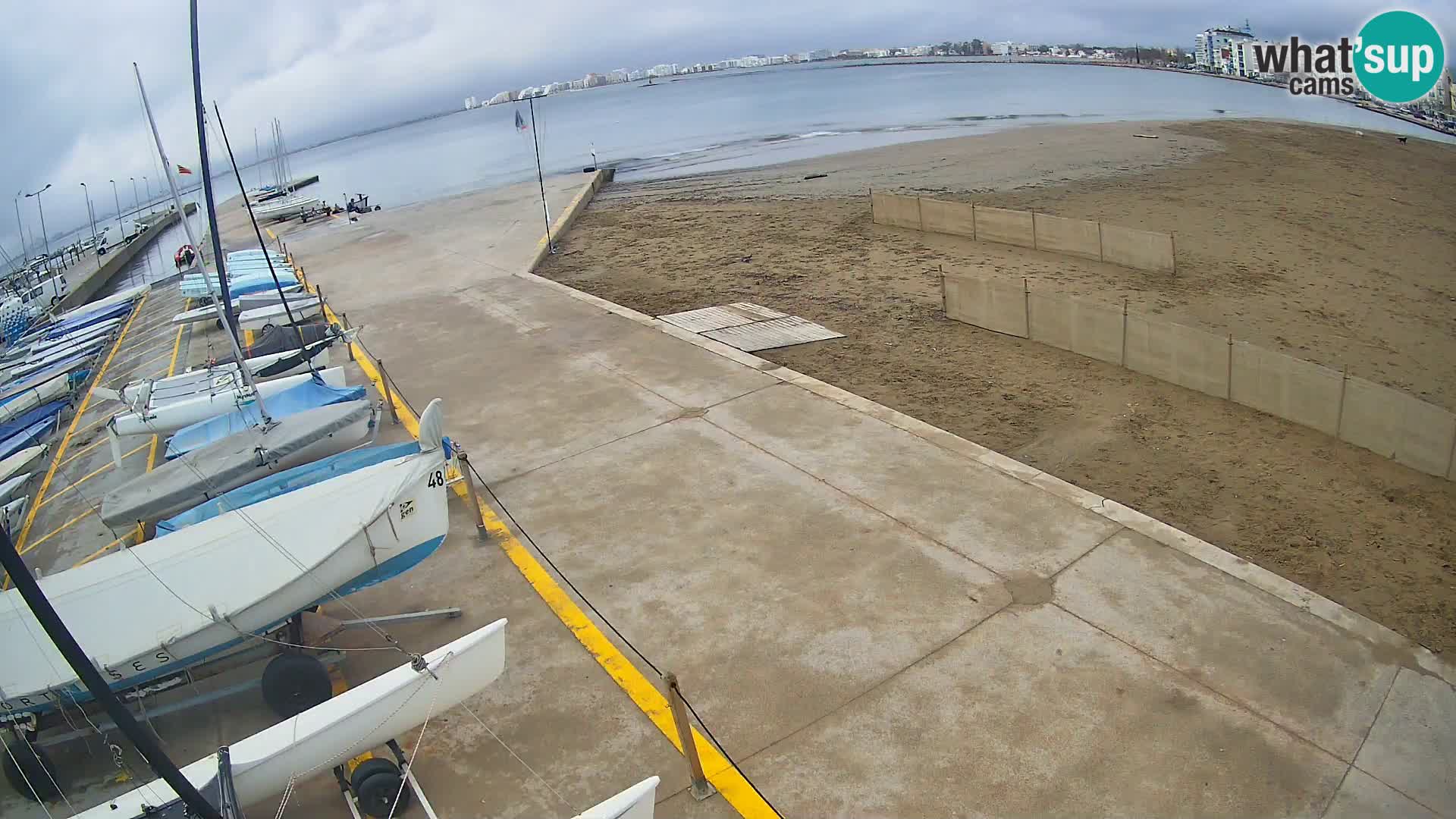 Webcam Hafen von Roses – Costa Brava – Strand La Perola