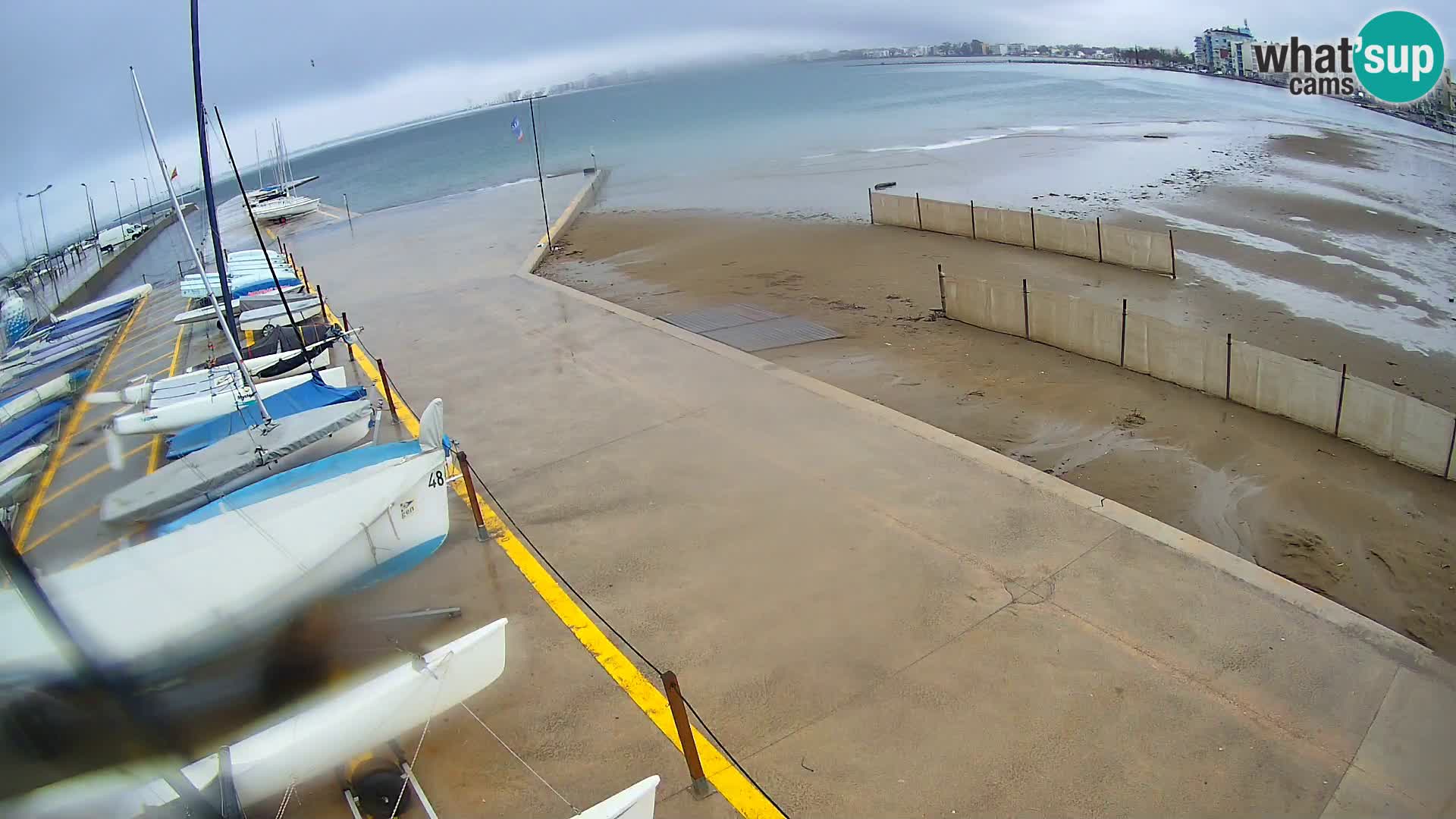 Roses webcam Port – Costa Brava – plage La Perola