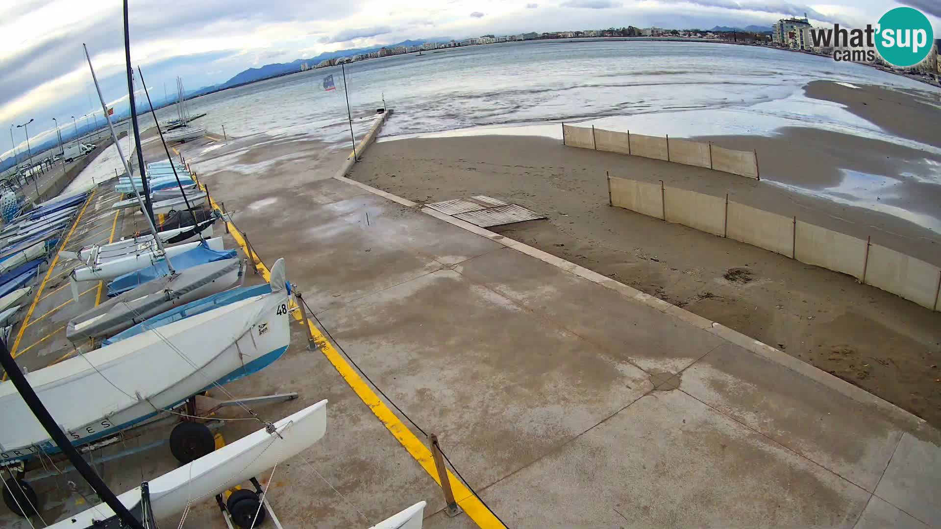 Webcam Hafen von Roses – Costa Brava – Strand La Perola