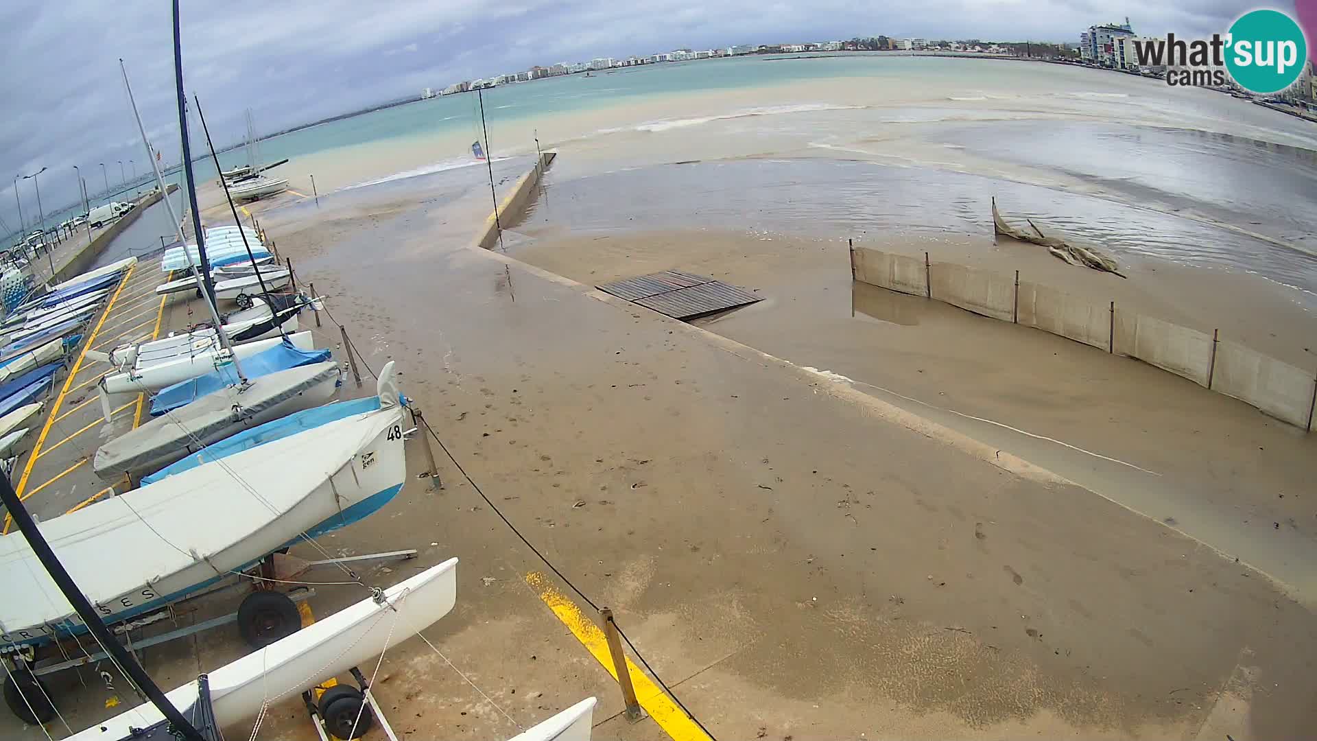 Webcam Hafen von Roses – Costa Brava – Strand La Perola