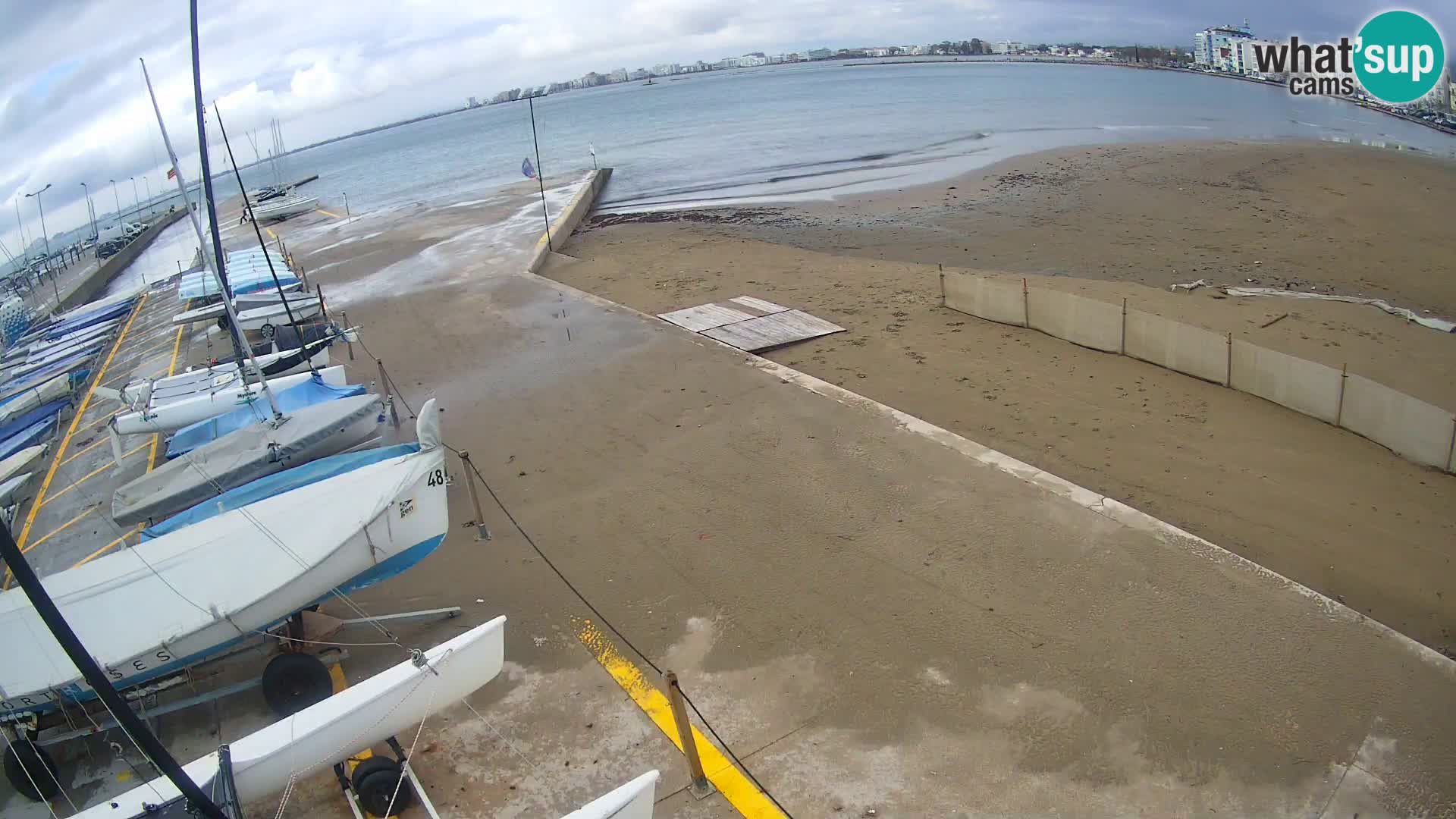 Web kamera Roses marina – Costa Brava – plaža La Perola