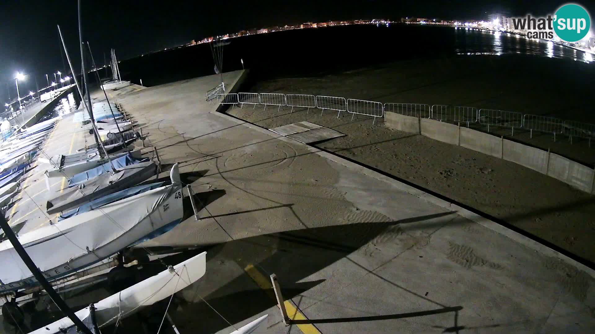 Roses webcam Port – Costa Brava – plage La Perola