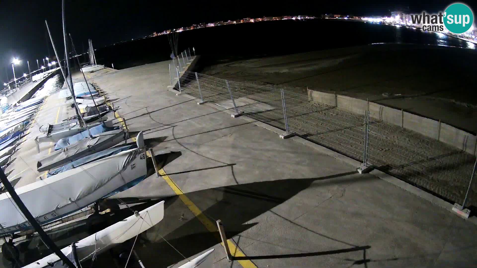 Roses webcam Port – Costa Brava – plage La Perola