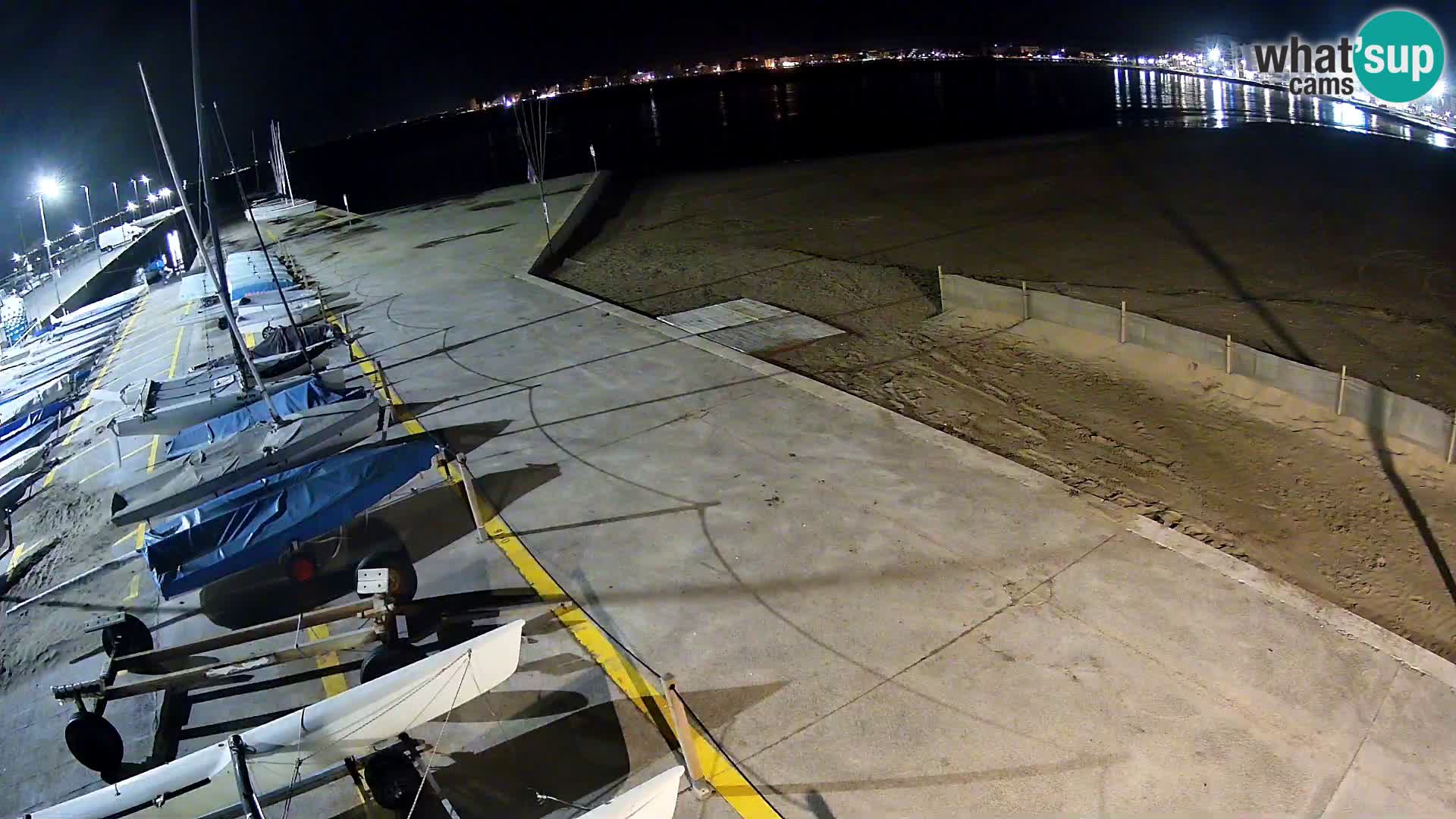 Roses webcam Port – Costa Brava – plage La Perola