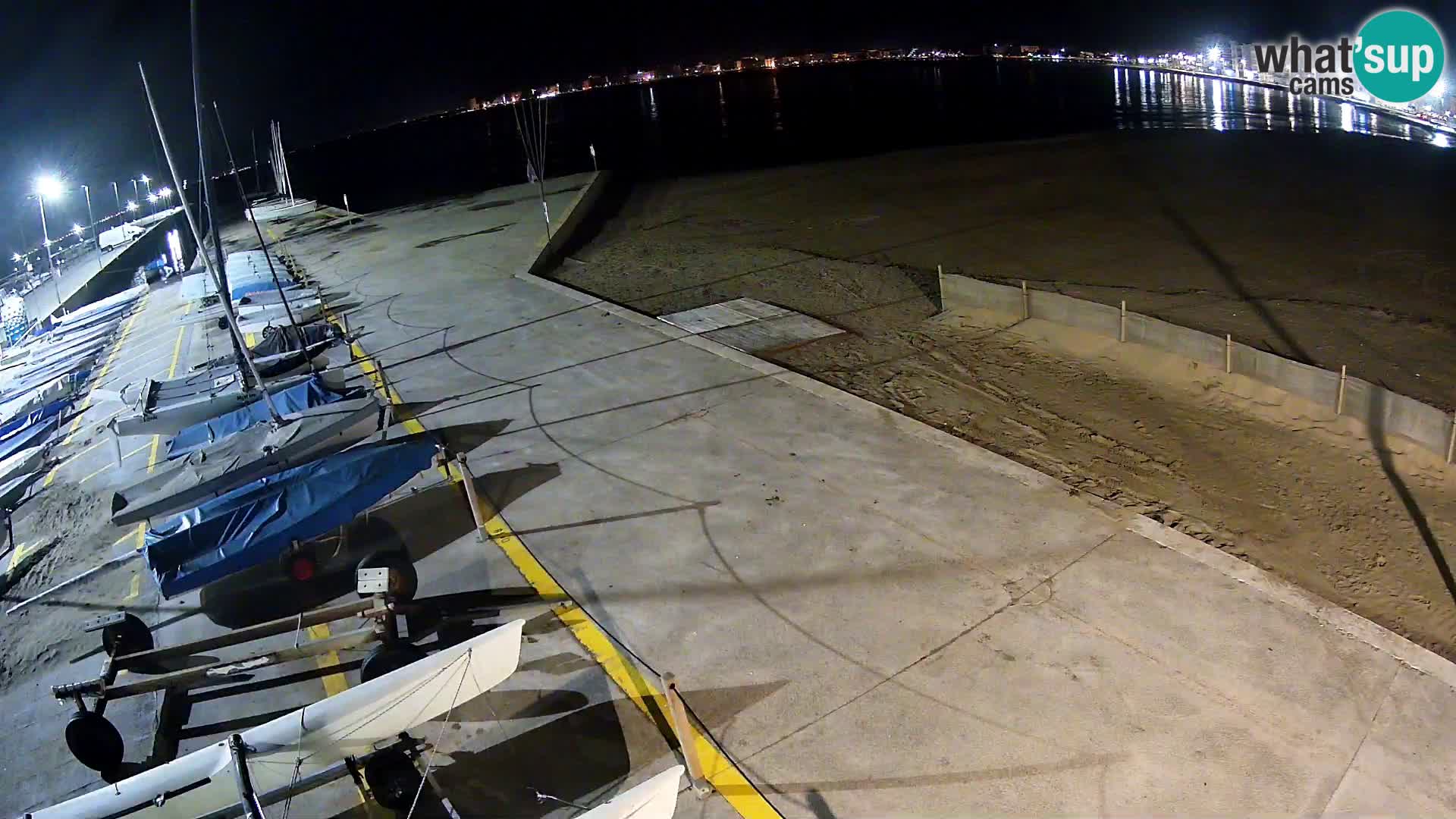 Kamera Roses marina – Costa Brava – plaža La Perola