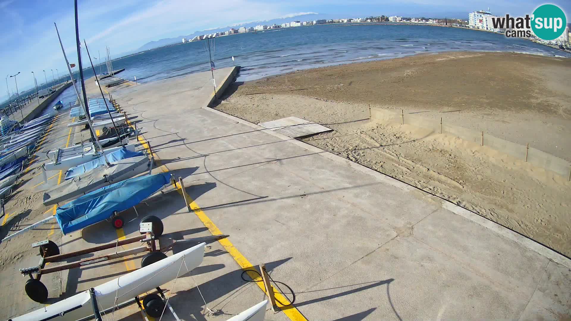 Kamera Roses marina – Costa Brava – plaža La Perola