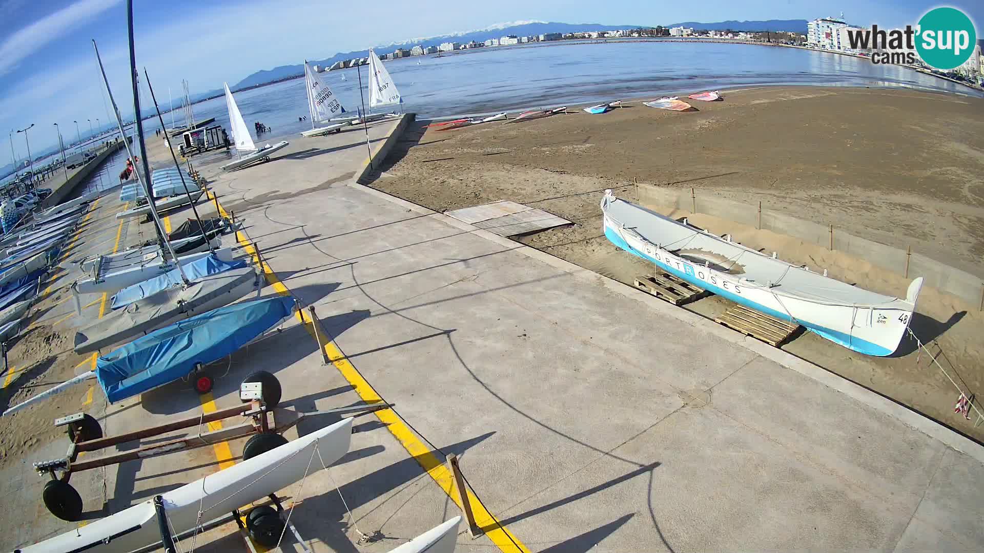 Webcam Port of Roses – Costa Brava – La Perola Beach