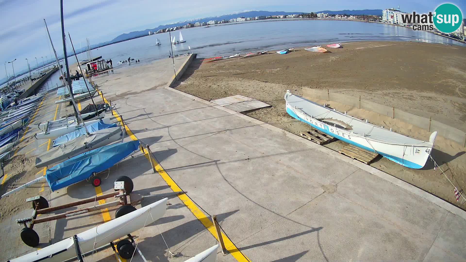 Kamera Roses marina – Costa Brava – plaža La Perola