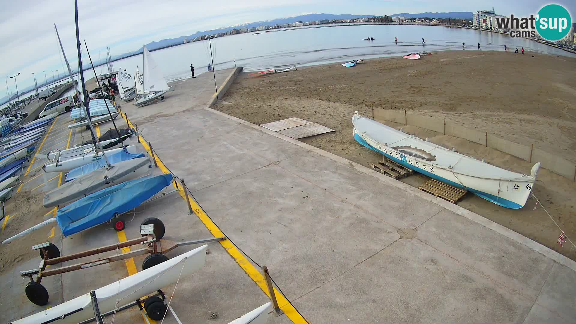 Webcam Port of Roses – Costa Brava – La Perola Beach