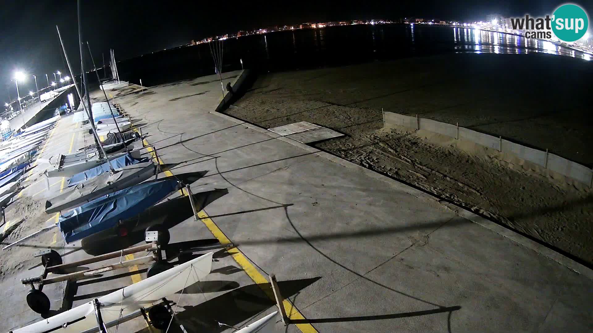 Roses webcam Port – Costa Brava – plage La Perola