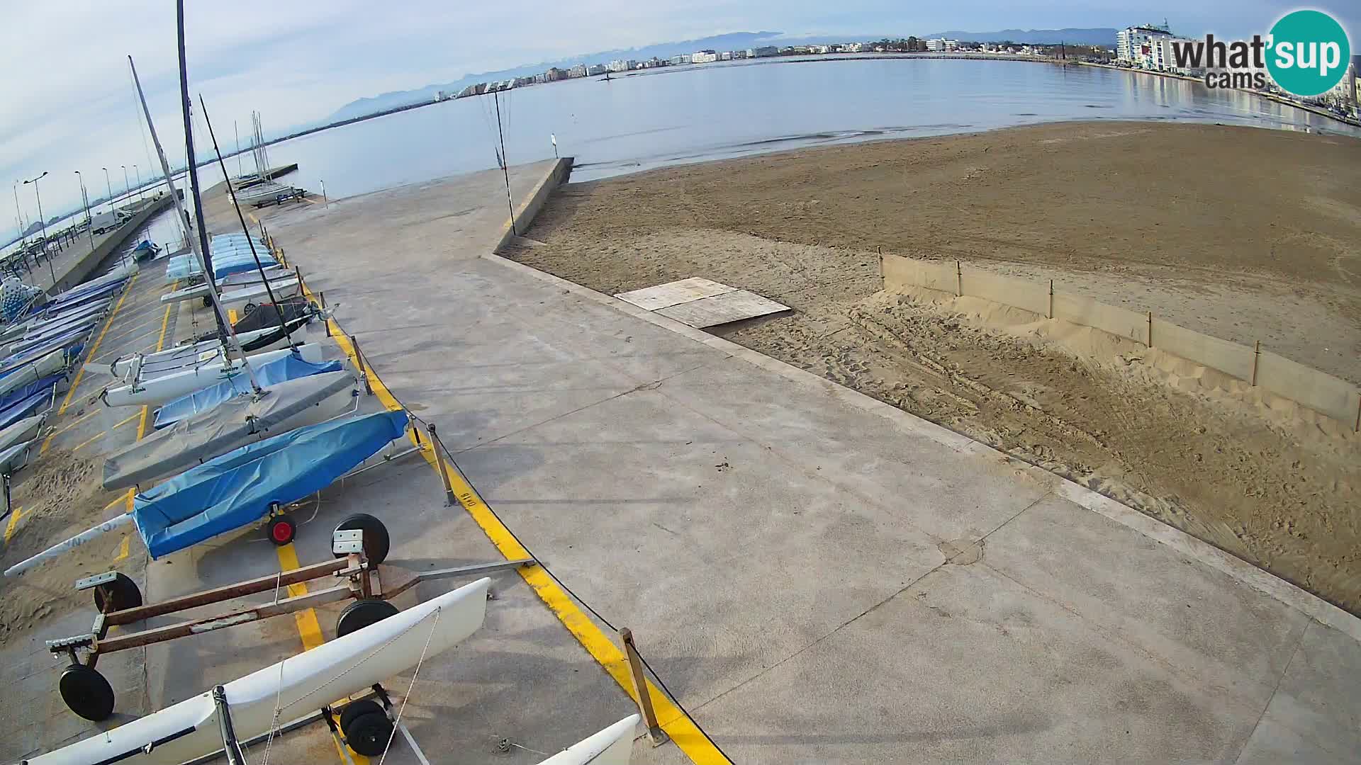 Roses webcam Port – Costa Brava – plage La Perola