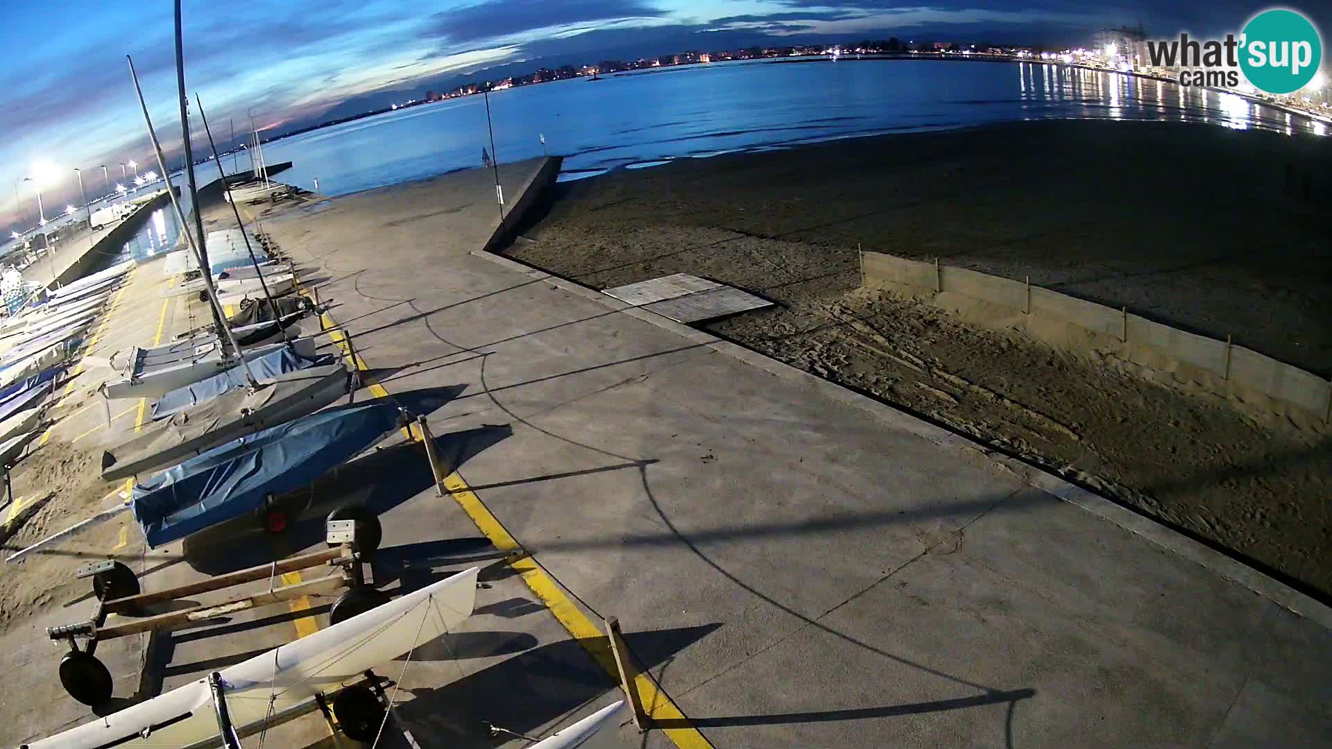 Webcam Hafen von Roses – Costa Brava – Strand La Perola