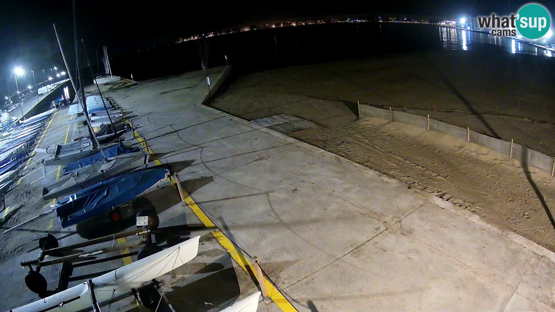 Web kamera Roses marina – Costa Brava – plaža La Perola