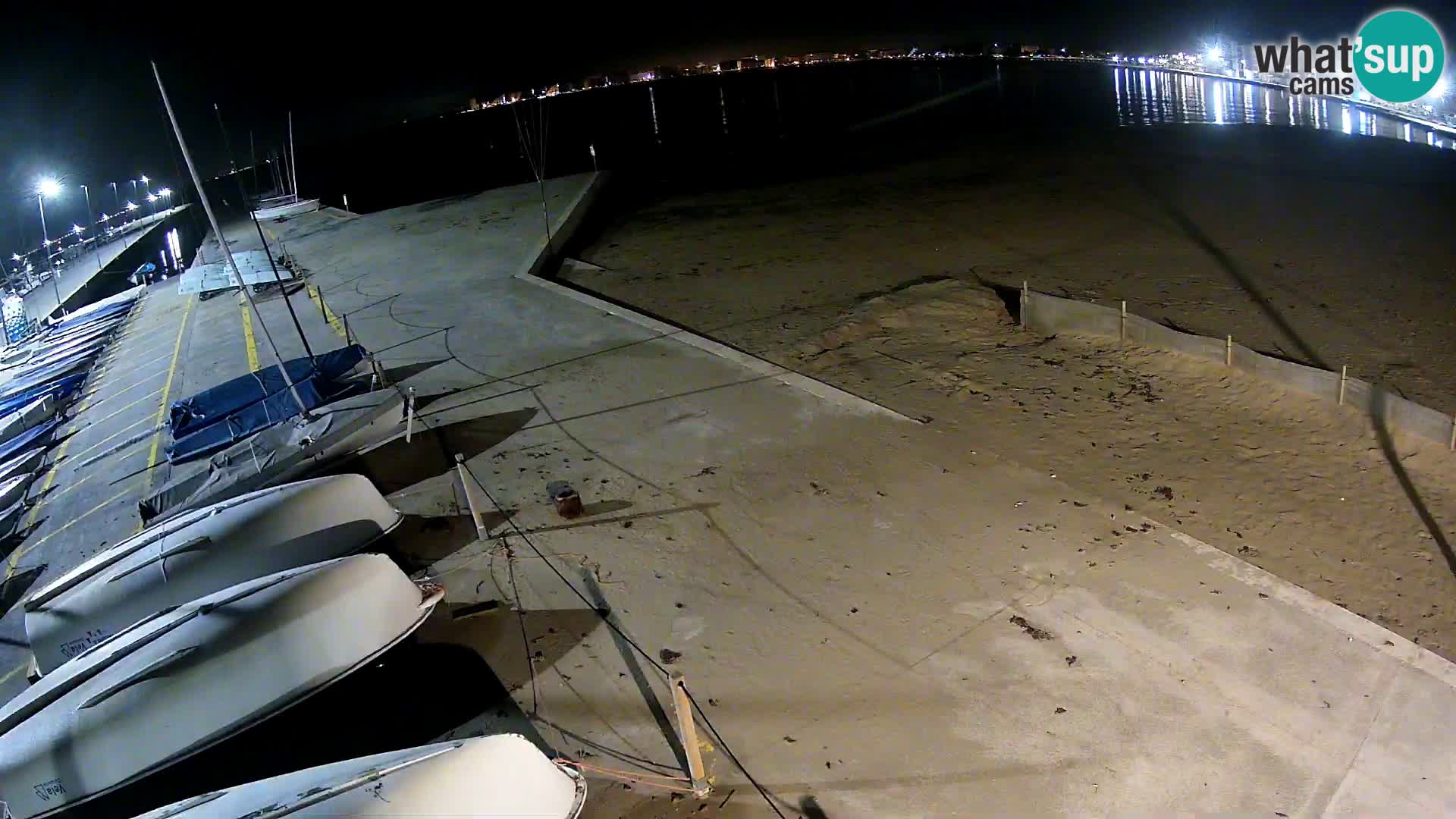 Web kamera Roses marina – Costa Brava – plaža La Perola