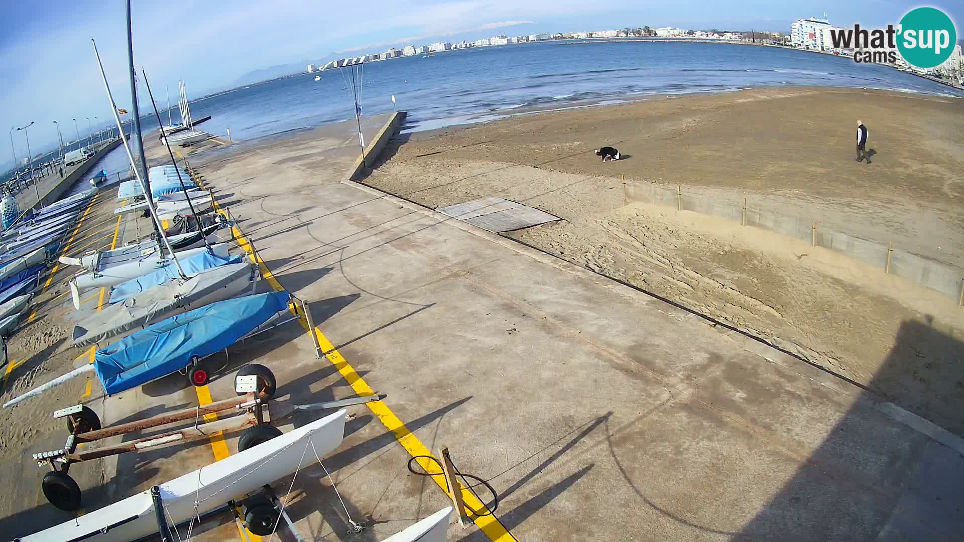 Kamera Roses marina – Costa Brava – plaža La Perola