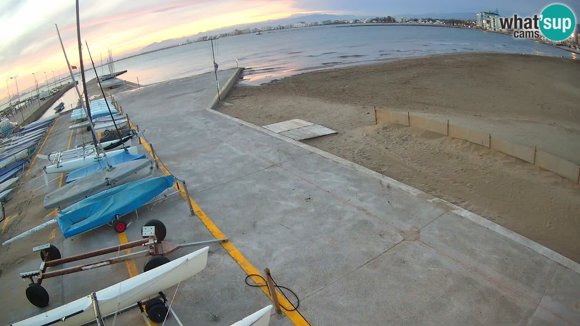 Kamera Roses marina – Costa Brava – plaža La Perola