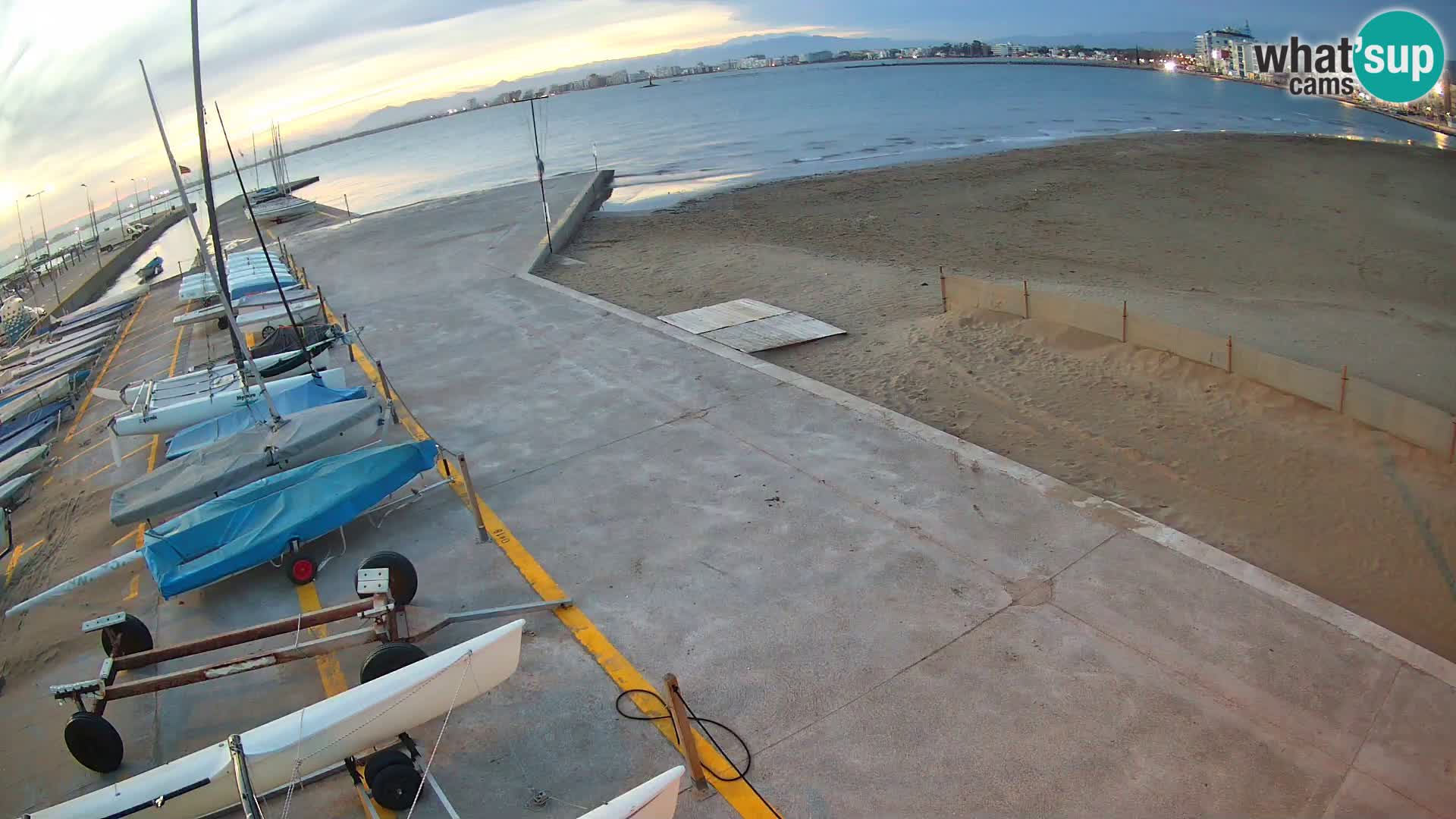 Web kamera Roses marina – Costa Brava – plaža La Perola