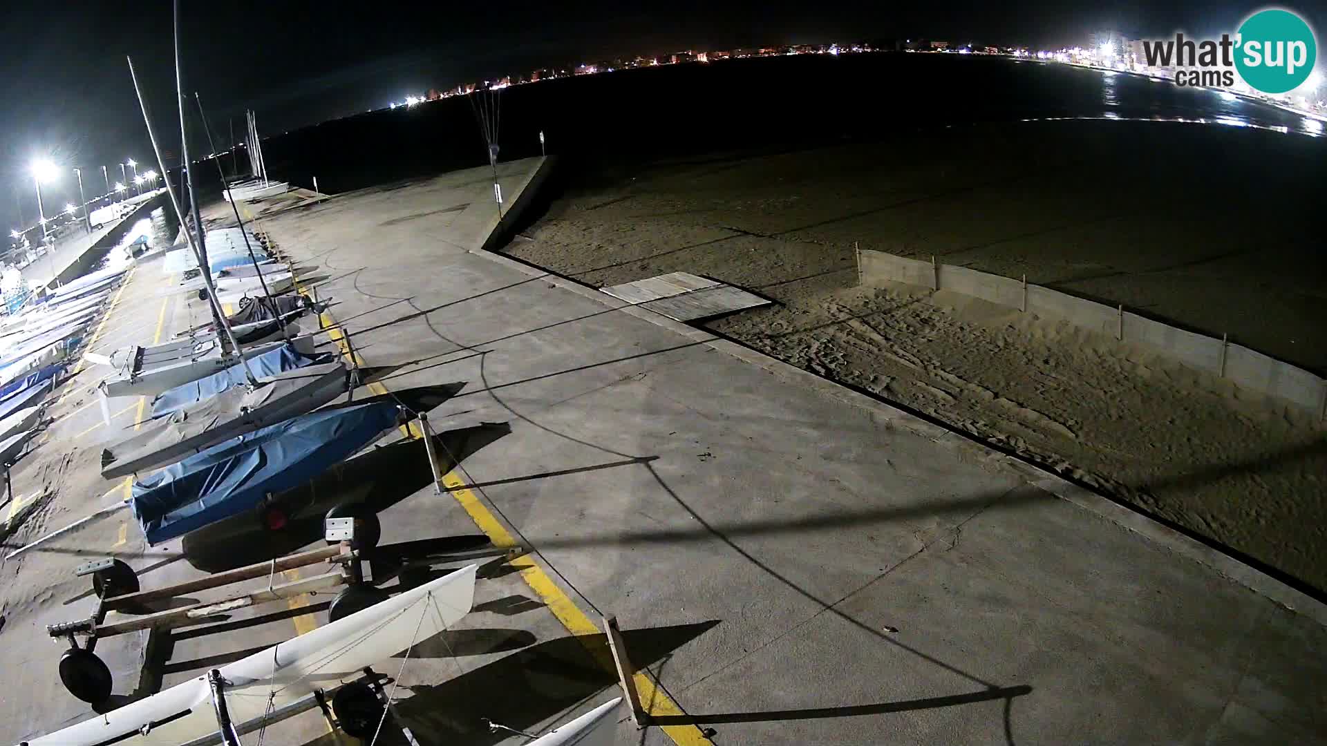 Roses webcam Port – Costa Brava – plage La Perola