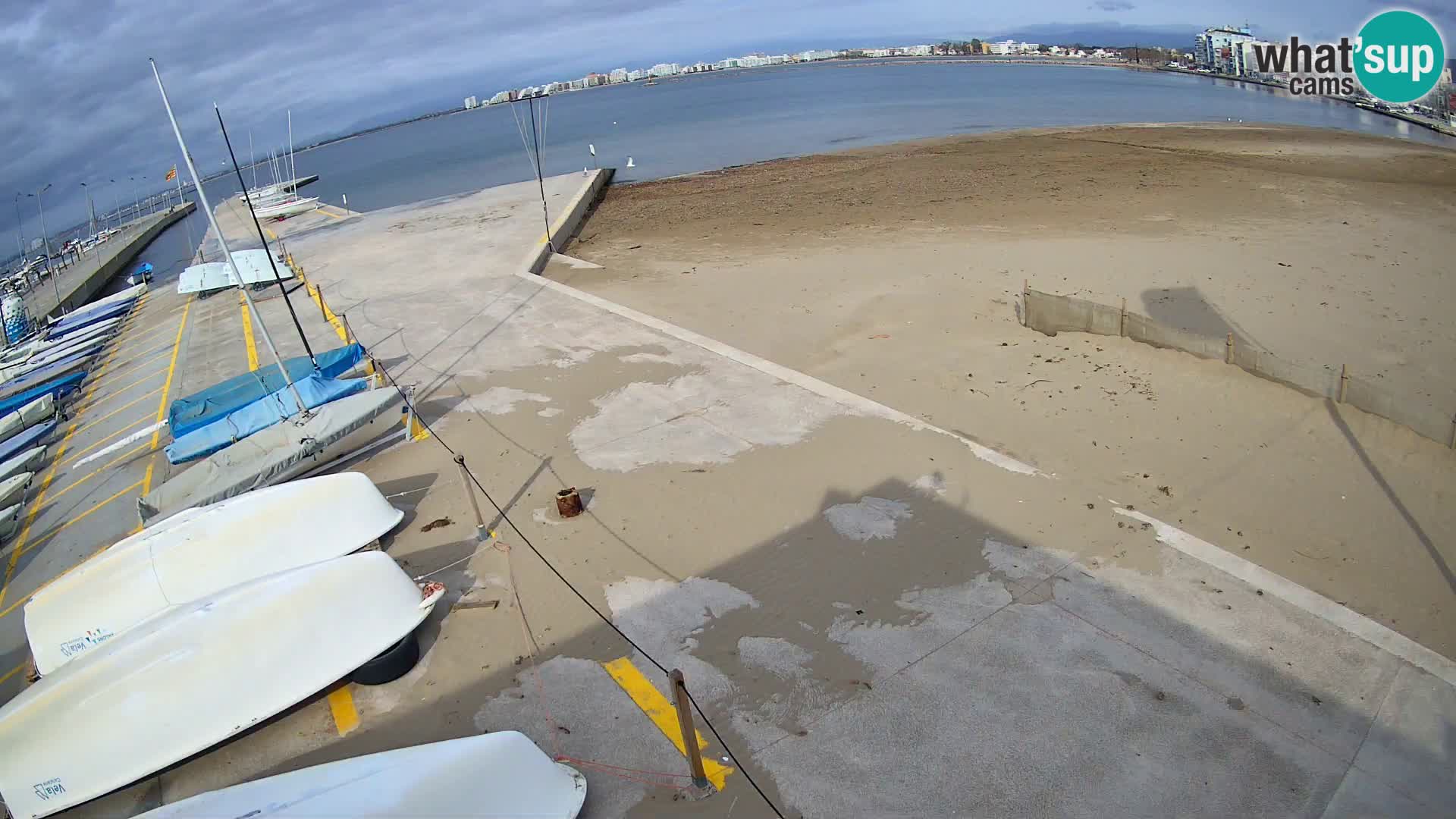 Webcam Port of Roses – Costa Brava – La Perola Beach