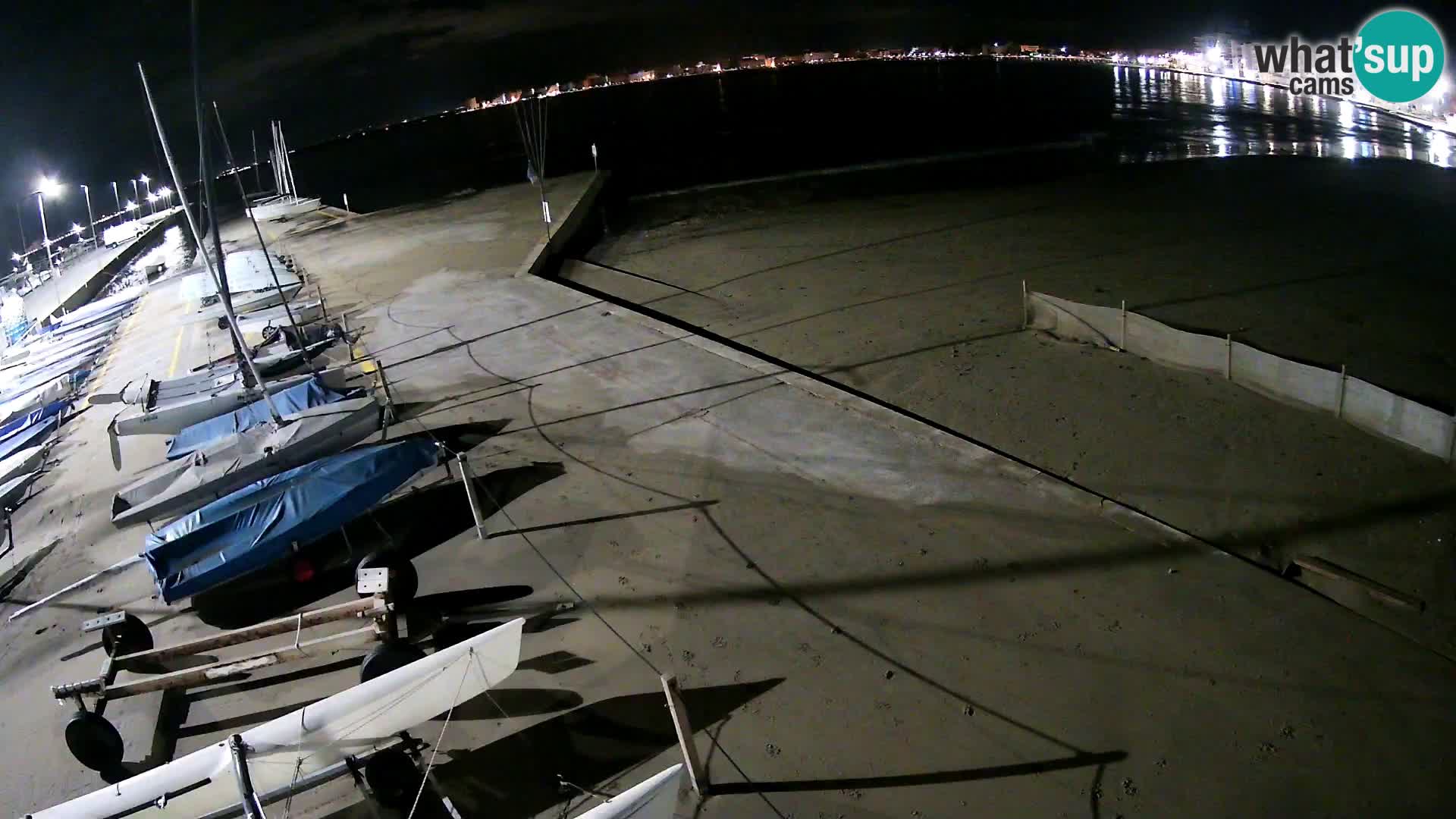 Web kamera Roses marina – Costa Brava – plaža La Perola