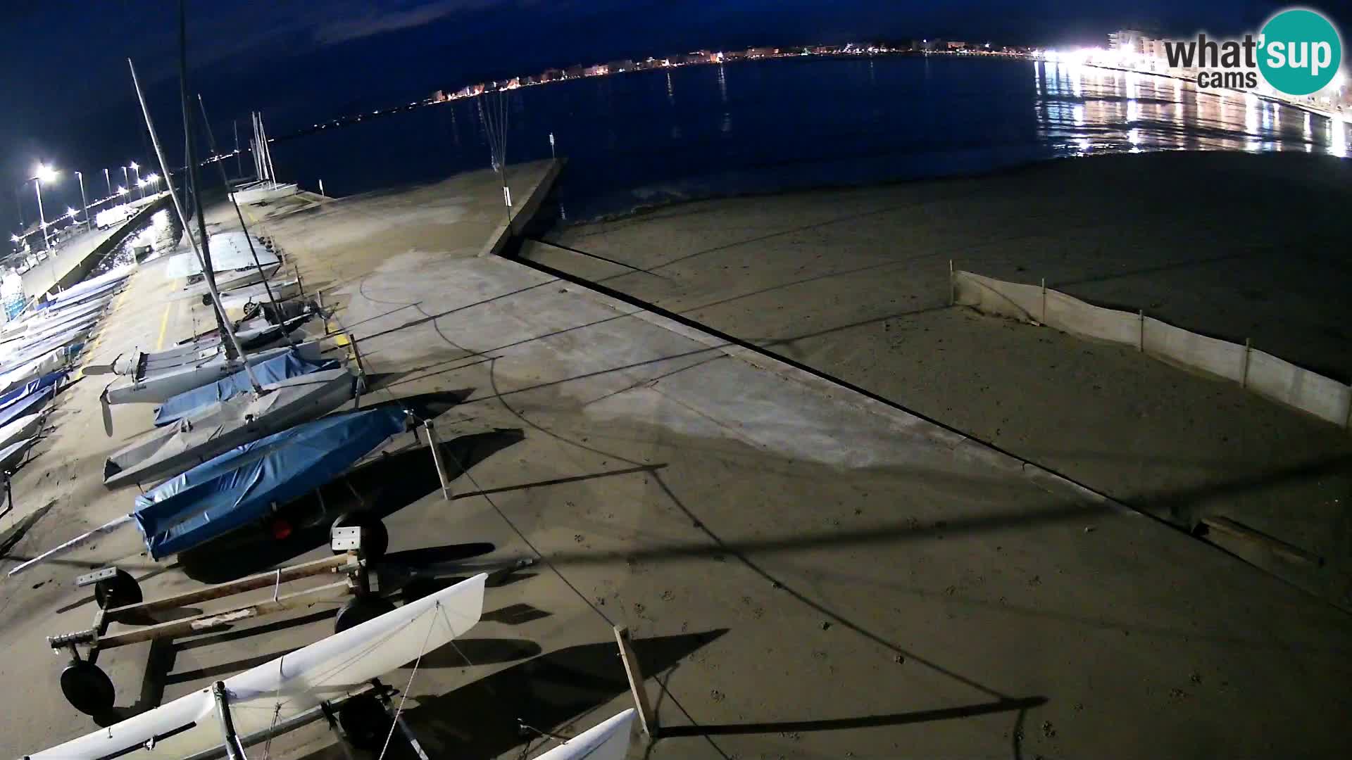 Web kamera Roses marina – Costa Brava – plaža La Perola