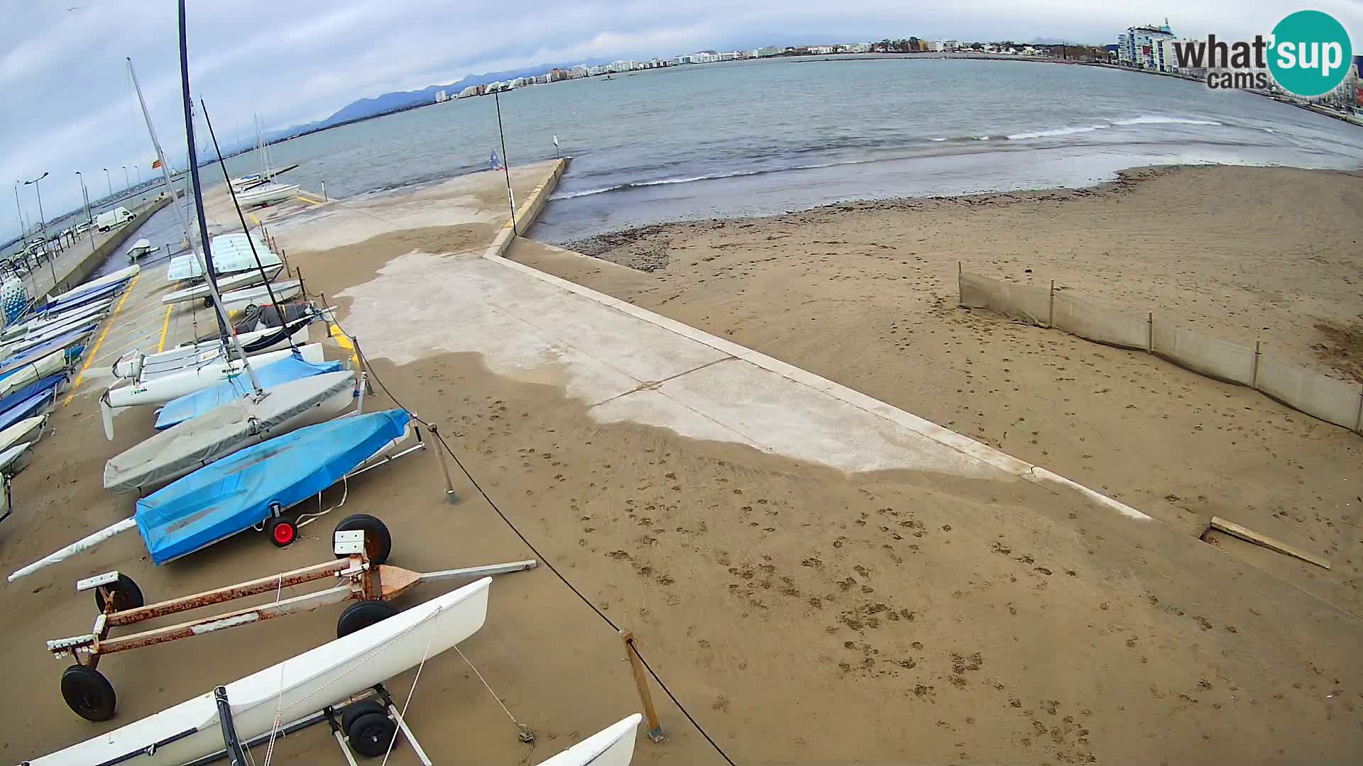 Kamera Roses marina – Costa Brava – plaža La Perola