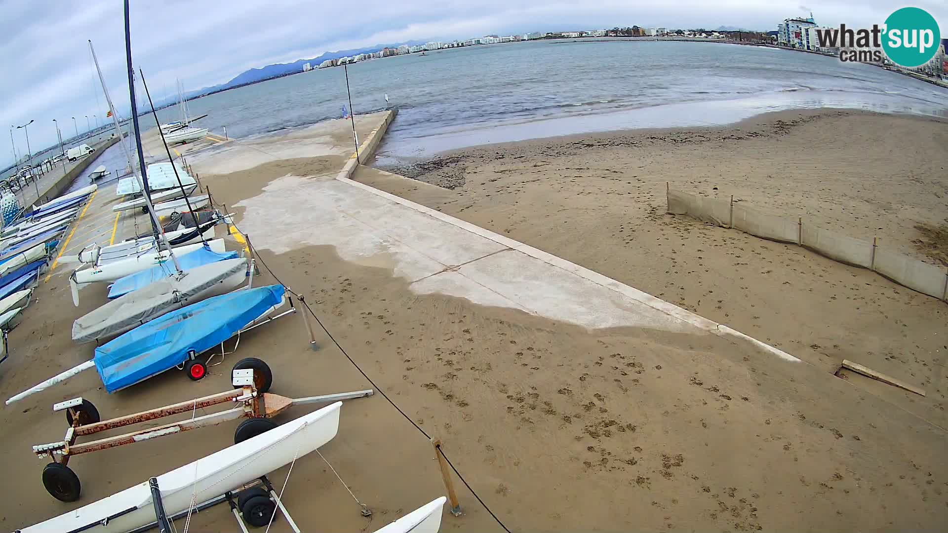 Kamera Roses marina – Costa Brava – plaža La Perola