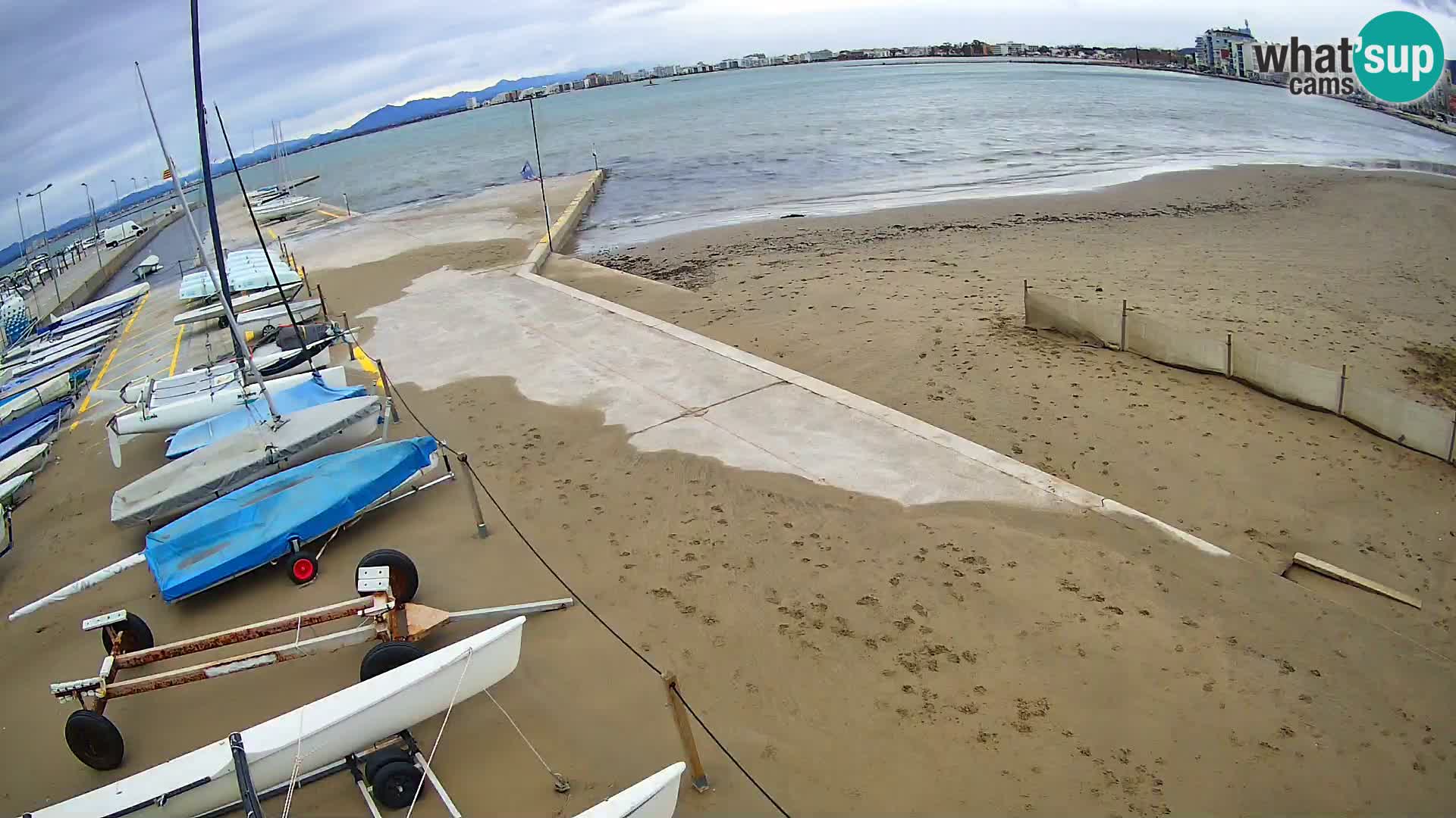 Kamera Roses marina – Costa Brava – plaža La Perola