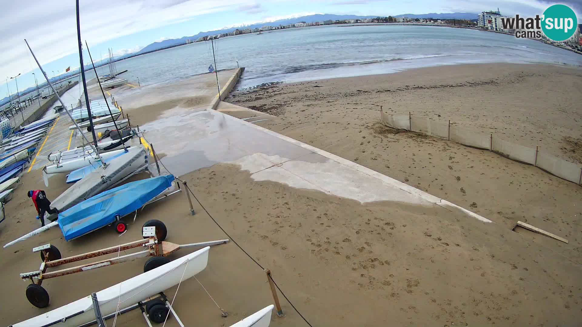 Webcam Hafen von Roses – Costa Brava – Strand La Perola
