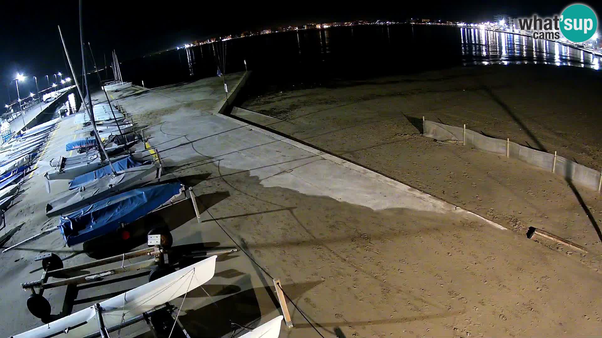 Webcam porto di Roses – Costa Brava – spiaggia La Perola