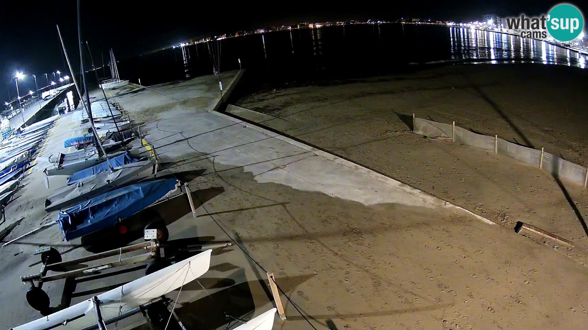 Roses webcam Port – Costa Brava – plage La Perola