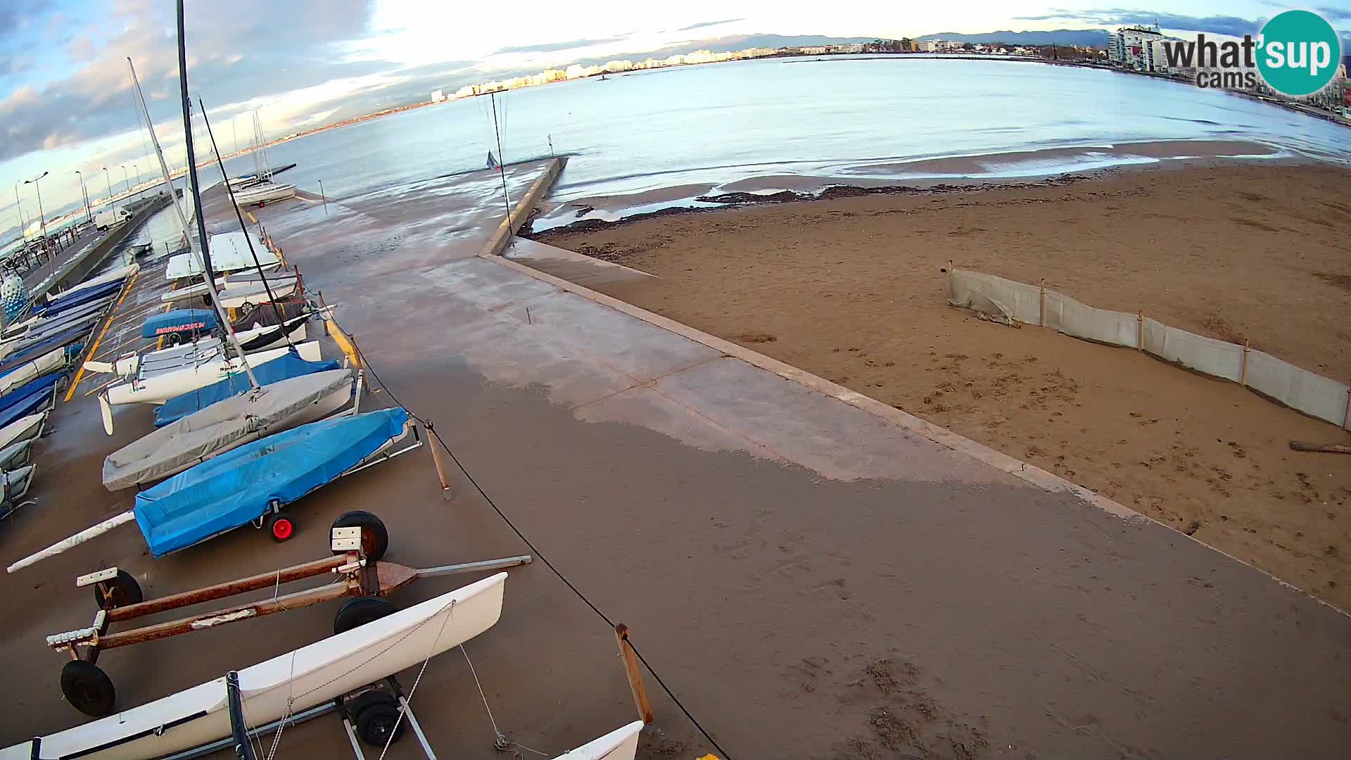 Webcam Port of Roses – Costa Brava – La Perola Beach