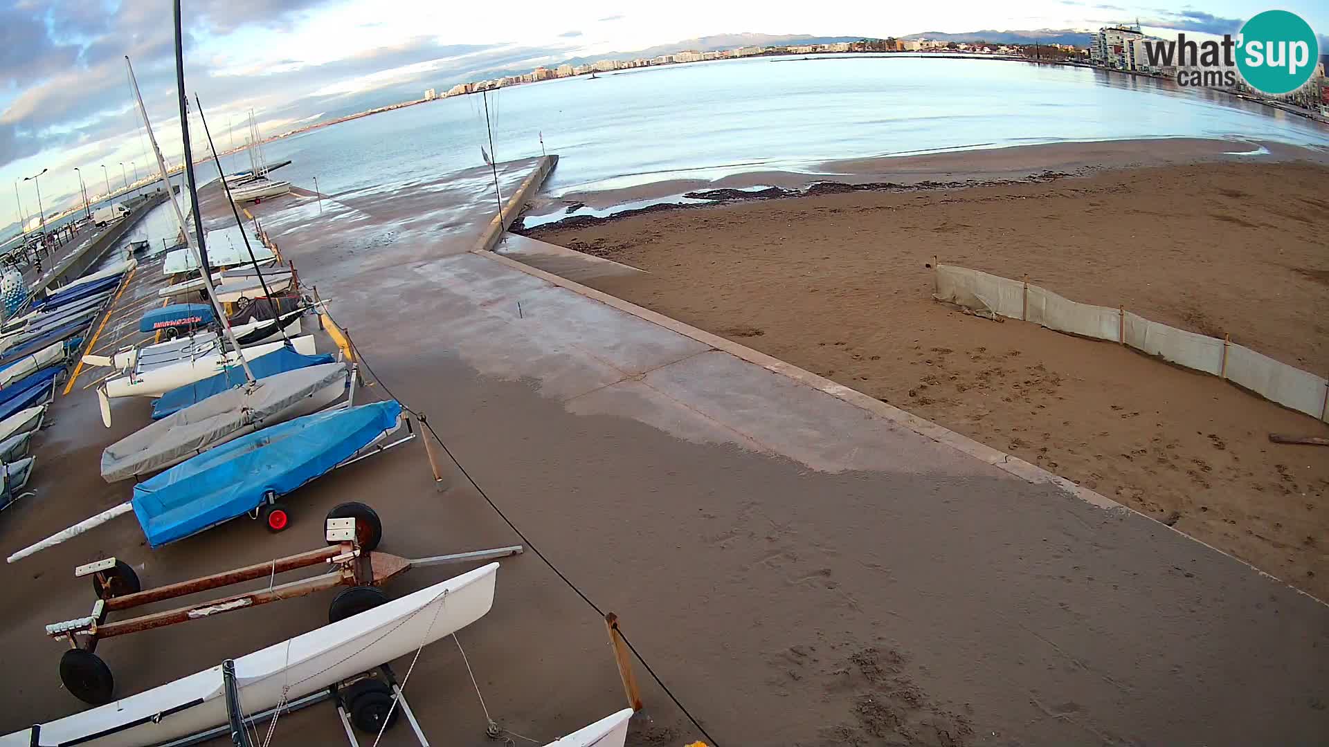 Kamera Roses marina – Costa Brava – plaža La Perola