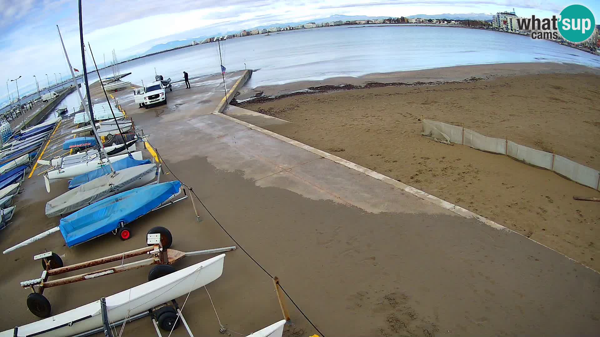 Webcam porto di Roses – Costa Brava – spiaggia La Perola