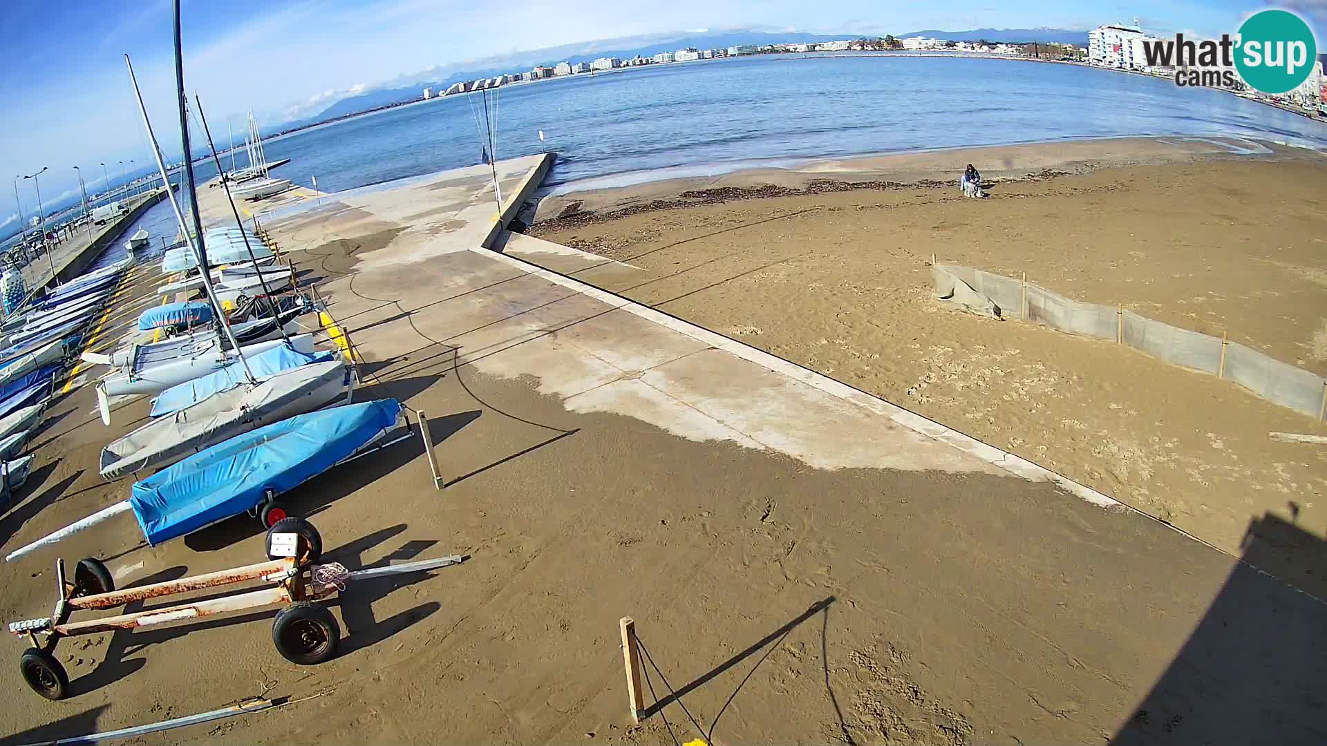 Webcam Hafen von Roses – Costa Brava – Strand La Perola