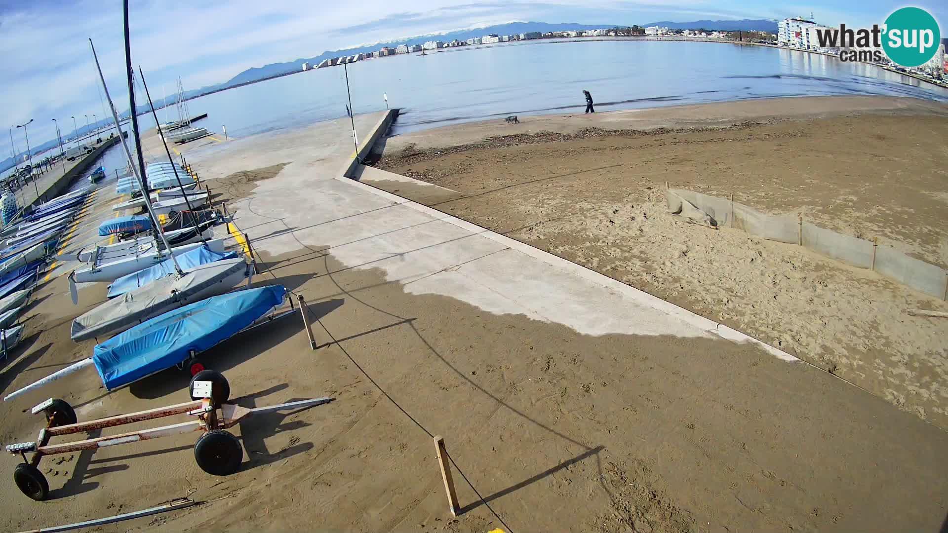 Roses webcam Port – Costa Brava – plage La Perola