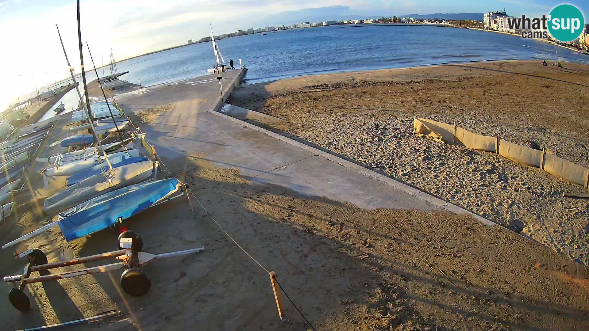 Kamera Roses marina – Costa Brava – plaža La Perola
